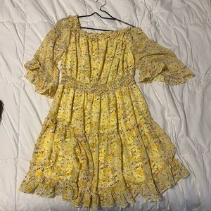 Off The Shoulder Floral Dress- NWT